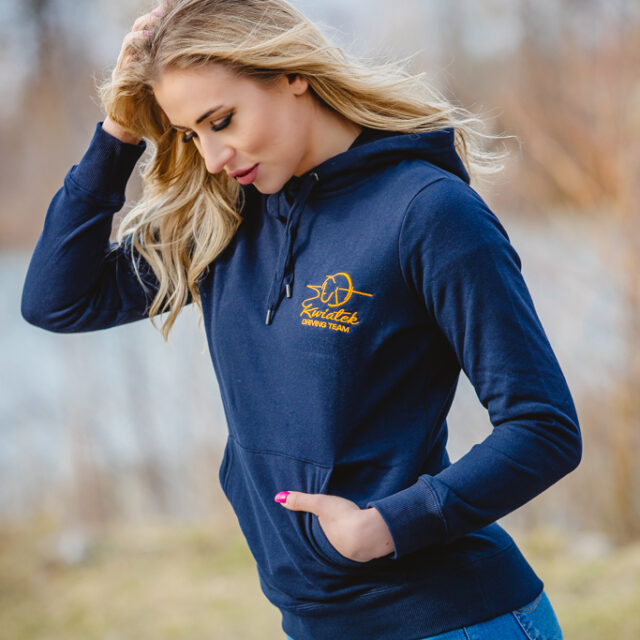 BLUZA Z KAPTUREM DAMSKA